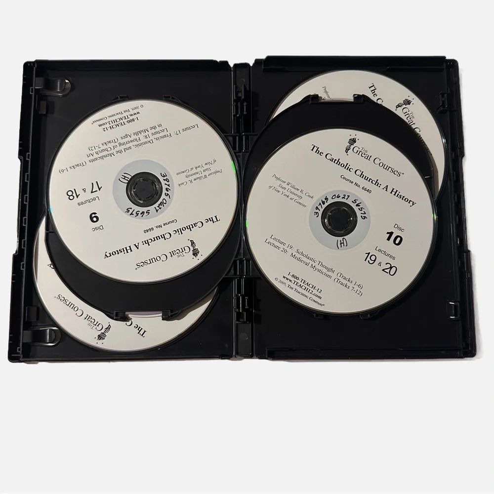 The Great Courses: The Catholic Church: A History 6 CD ROMS Set